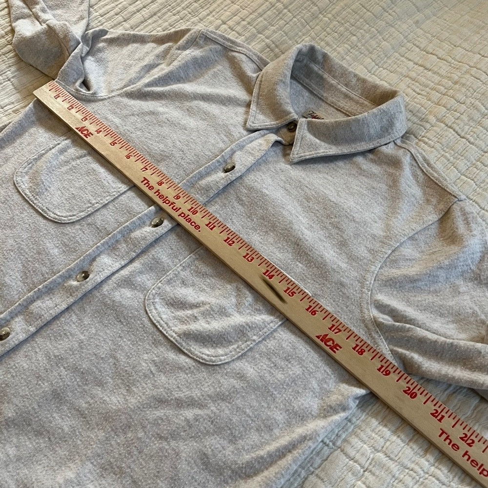 Faherty Legend Sweater Shirt Womens S Oatmeal Cream - Picture 7 of 7